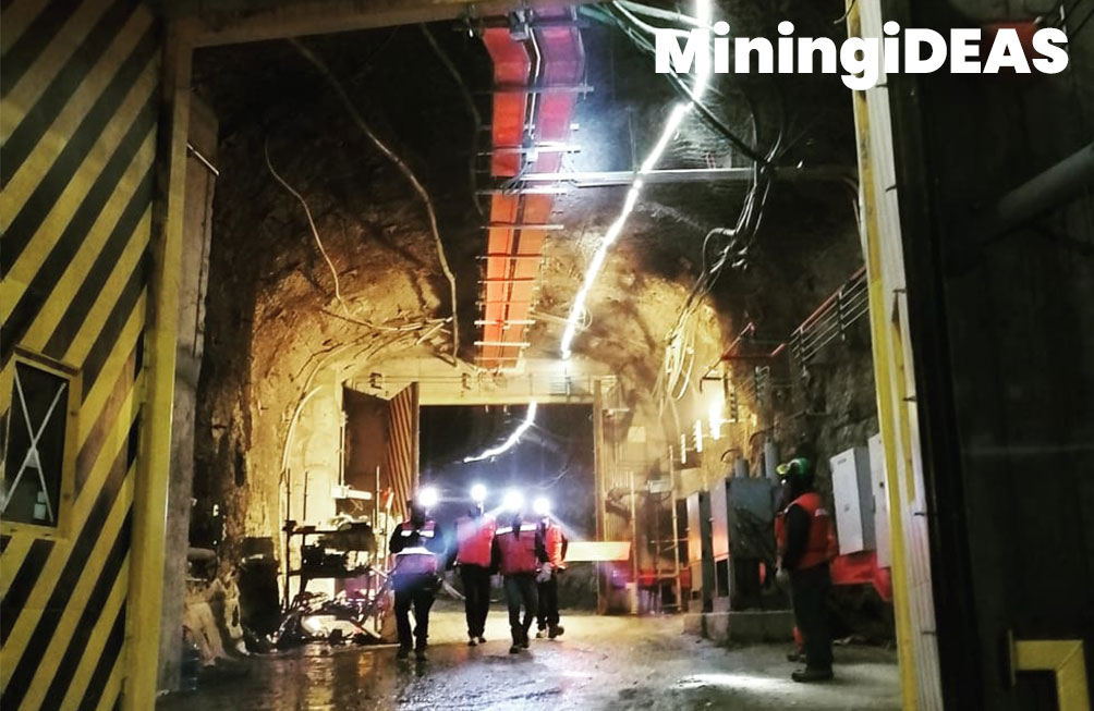 Simulación de incendio MiningiDEAS